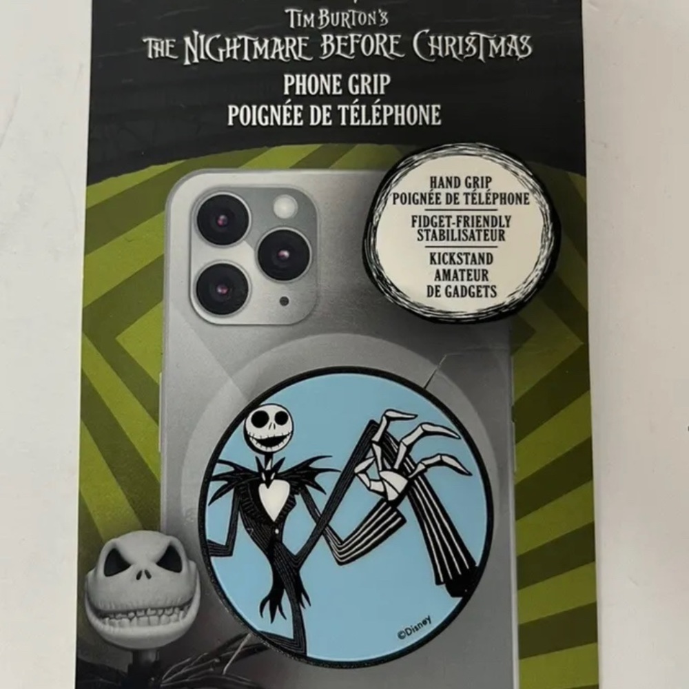 DISNEY The Nightmare Before Christmas Pop Socket cellphone grip fidget Phone
